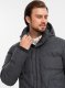 Casualowa męska kurtka puffer z wełną  czarny melanż V2 OM-JAHP-0203 XXL 1