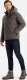 Męska kurtka casualowa puffer z wełną  ciemnooliwkowy melanż V4 OM-JAHP-0203 L 6
