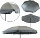Zestaw mebli ogrodowych balkon taras CHILE stół parasol 4os. szary 10