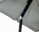 Zestaw mebli ogrodowych balkon taras CHILE stół parasol 4os. szary 7