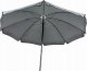 Zestaw mebli ogrodowych balkon taras CHILE stół parasol 4os. czarny 6
