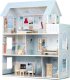 Duży Drewniany domek dla lalek 3-piętrowy Ricokids RK-878 2