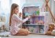 Duży Drewniany domek dla lalek 3-piętrowy Ricokids RK-878 4