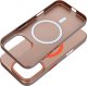 Futerał SIMPLY kompatybilny z MagSafe do IPHONE 15 Pro Max tytan pustynny 2