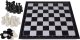 Szachy Warcaby magnetyczne 2w1 gra logiczna GR0620 1