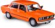 Daffi Pojazd PRL Fiat 125p pomarańczowy 7