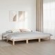 vidaXL Rama łóżka rodzinnego bez materaca 270x200 cm drewno sosnowe 3