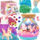 Zestaw Kreatywny Magiczne Terrarium Jednorożca Diy Z Podświetleniem Led 4