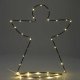 Prosta figurka druciana z dekoracją LED, 34 cm 1