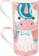 Zestaw prezentowy: 2 kubki porcelanowe dla dziecka, 2 x 265 ml 1