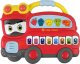 LeanToys Interaktywne Pianinko Straż Pożarna Dźwięk Zwierzątka Odgłosy Pojazdów Melodie Czerwona LEAN Toys 3