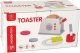 LeanToys Drewniany Toster Śniadanie Akcesoria Pokrętło Dla Dzieci LEAN Toys 4