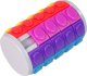 Gra Logiczna Układanka Łamigłówka Walec Obrotowy Kolorowy LEAN TOYS 2