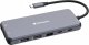 HUB USB Verbatim Hub USB-C Pro Multiport 14 Port, 5x USB-A, 2x USB-C, 2x HDMI, 1x VGA, RJ45, 3.5mm Jack audio, microSD/SD, szara 4