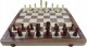 Drewniane Szachy Warcaby Magnetyczne Tradycyjne MASTER 39 x 39 cm 1