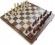 Drewniane Szachy Warcaby Magnetyczne Tradycyjne MASTER 39 x 39 cm 2