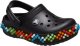 Chodaki dla dzieci Crocs Crocband Colorful Lights Clog czarne 210467 001 23-24 2