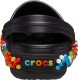 Chodaki dla dzieci Crocs Crocband Colorful Lights Clog czarne 210467 001 23-24 3