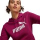 Bluza damska Puma ESS Logo Hoodie FL burgundowa 586789 52 XS 4