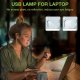 Dotykowa Lampka LED 5W na Monitor Komputer USB Techly Regulowana Ściemniana 5
