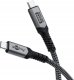 Kabel USB Goobay USB-C - USB-C 0.5 m Czarny (74210) 1