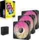 Wentylator Corsair iCUE LINK RX120 MAX RGB 3-pack + Hub (CO-9051034-WW) 4