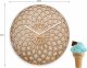 Nextime Zegar Sun Large 35 Cm Beżowy 3150Be 9