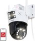 Kamera zewnętrzna IP ZOSI C298 WiFi 6MP dual Pan Tilt IP66 9