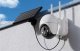 ieGeek Bezprzewodowa kamera zewnętrzna WiFi 5MP Biała z panelem solarnym 3