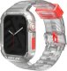 Skinarma pasek+etui Saido 2in1 Apple      Watch 45/44mm przezroczysty/clear 1
