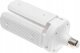 Żarówka LED ROZKŁADANA E27 60W Wiatrak BIAŁA Zimna Czteroramienna 764 2
