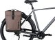 Basil Sakwy MOVE DOUBLE BICYCLE BAG, MIK z adapterem do mocowania, 30L, Brown 6