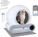 Inteligentna samoczyszcząca kuweta dla kota smart wifi apka 65l (48 x 52 x 50,5 cm) 1