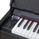 V-TONE DP-88 BK czarne pianino cyfrowe ze statywem drewnianym 4