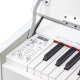 V-TONE DP-88 WH białe pianino cyfrowe ze statywem drewnianym 2