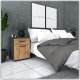 SZAFKA NOCNA 40 CM SZARA DĄB WOTAN 1 SZUFLADA 1 PÓŁKA STOLIK NOCNY LOFT 4