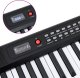 88 klawiszy pianina elektrycznego z pulpitem na nuty składany 7