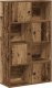 vidaXL Regał, stare drewno, 60x24x101,5 cm, materiał drewnopochodny 2
