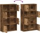 vidaXL Regał, stare drewno, 60x24x101,5 cm, materiał drewnopochodny 8