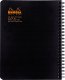 Rhodia kollegiehæfte - spiral indbundet A5 dotted papir - sort omslag - 80gram - 160 sider/80 ark (Rhodia nr. 193439C) 3