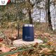 Kubek termiczny 420ml z uchwytem pokrywką na kawę herbatę stalowy zimne i ciepłe napoje Alogy Szary 18