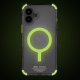 Skinarma etui Saido iPhone 16 Plus 6.7"   Magnetic Charging zielony/green (niteglow) 13