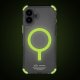 Skinarma etui Saido iPhone 16 Plus 6.7"   Magnetic Charging zielony/green (niteglow) 5