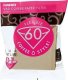 Paper filters Hario Misarashi V60-01 1