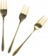 Dessert fork set Homla STILO Gold, 3 pcs. 1