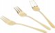 Dessert fork set Homla STILO Gold, 3 pcs. 1
