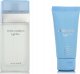 Dolce&Gabbana Light Mėlyna rinkinys moterims (EDT, 50 ml + kūno kremas, 50 ml) 3