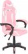 GAMING CHAIR OTE 58X61X119CM. WHITE/PINK 1