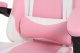GAMING CHAIR OTE 58X61X119CM. WHITE/PINK 11