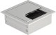 DeLOCK 66860 organizator na kable Biurko Cable grommet Srebrny 1 szt. 1